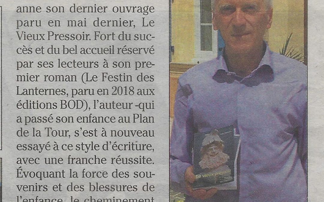 Article de VAR-MATIN du 21 juin 2019