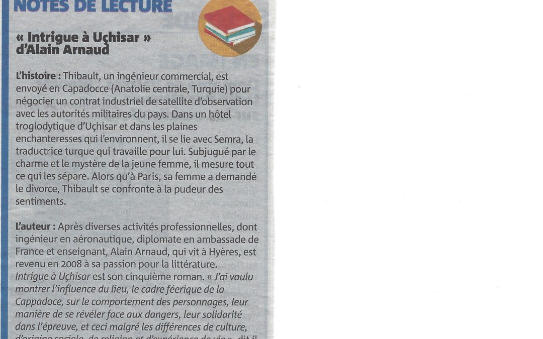 Article VAR-MATIN – HYERES de Sylvain MOUHOT