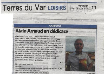 Article VAR-MATIN de Cathy COUPARD