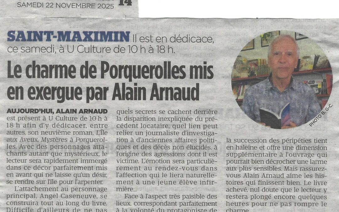 Article VAR-MATIN – Belinda GHANEM-CUNAT 22 novembre 2025